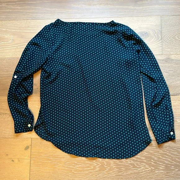 Loft, small, petite polkadot top - Picture 3 of 3